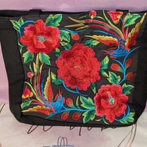 Handmade Embroided Fiesta Purse